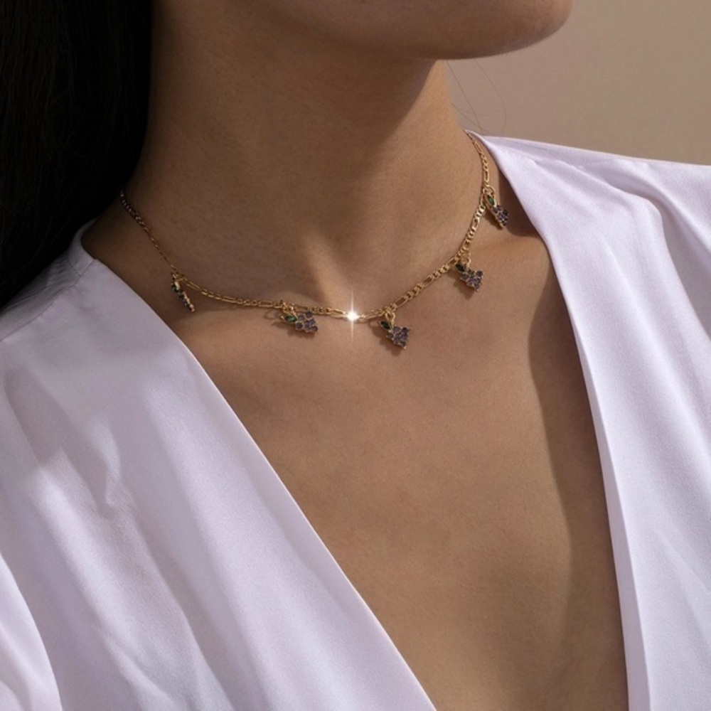 3/$30 💛 Fruit Charm Choker